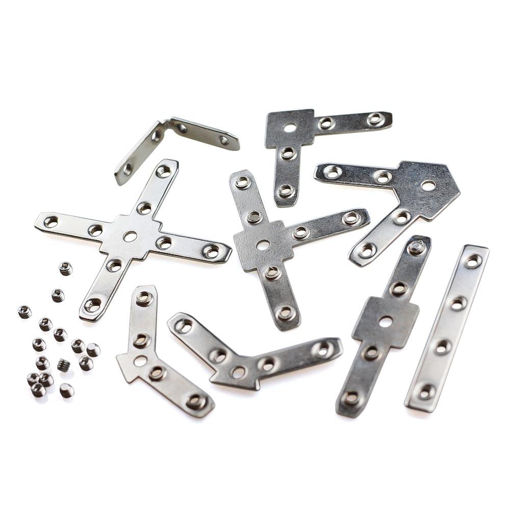 10pcs OpenBuilds MakerLink 90 Hidden/2 Way/3 Way/4way/Quad/60 Góc/90 Góc/120 Góc/135 góc