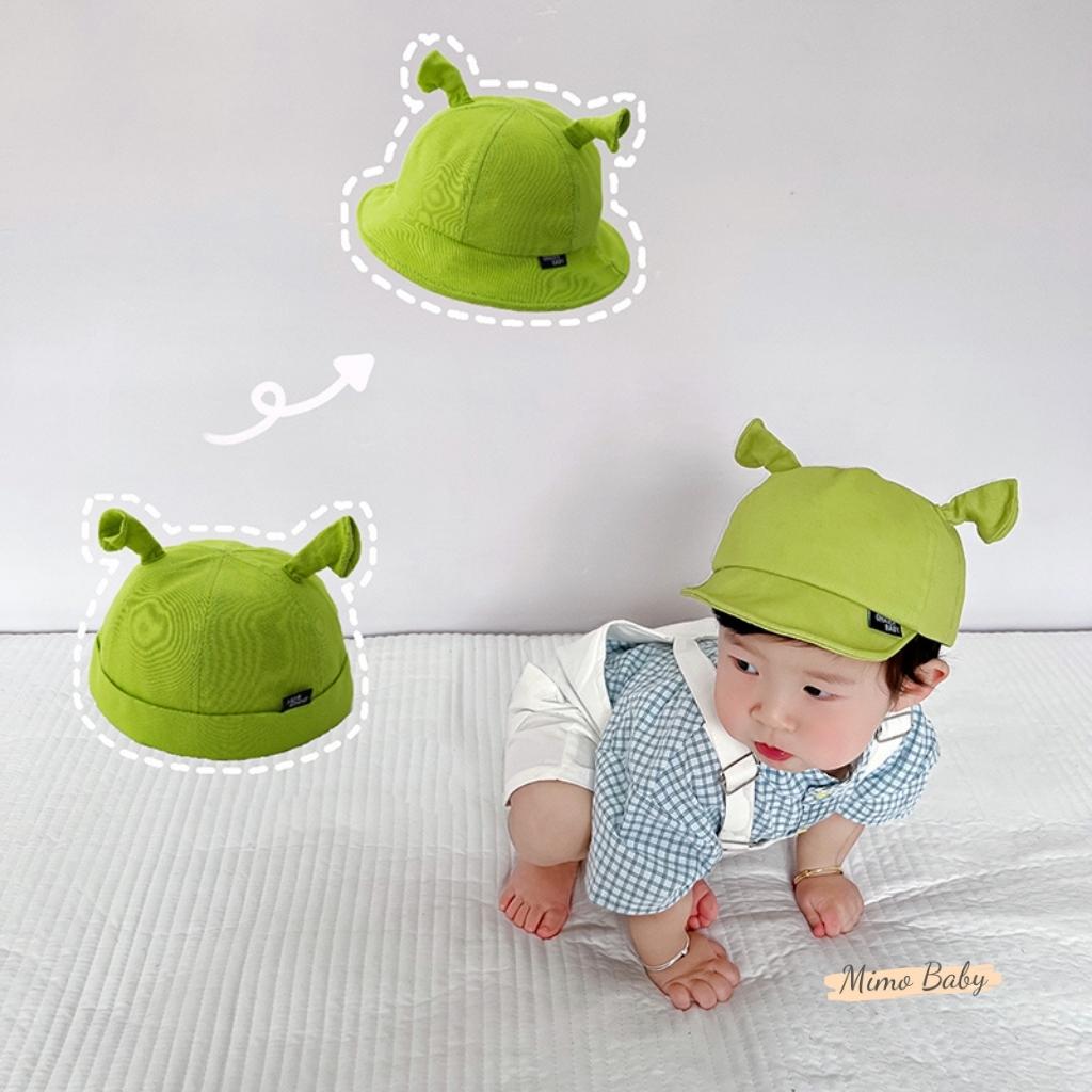 Mũ hè cho bé, mũ nhân vật shrek siêu dễ thương MH133 Mimo Baby