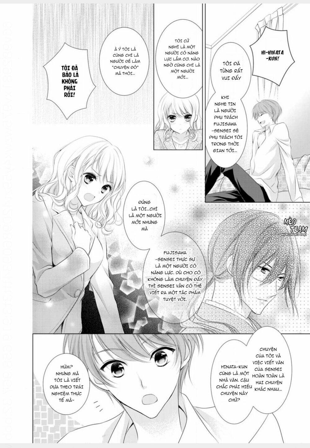 tiểu thuyết gia gợi cảm thì thầm bên tai cô gái nhỏ chapter 5 25