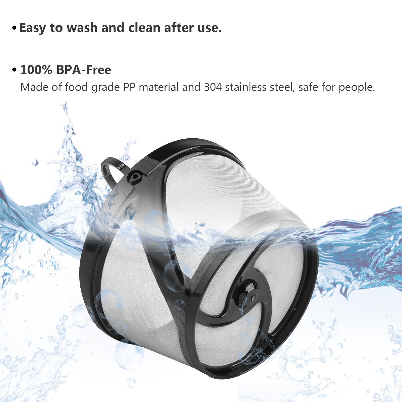 Giỏ lưới lọc cà phê, tương thích với máy Keurig K-Duo Brewers và Keurig K-Duo Essentials
