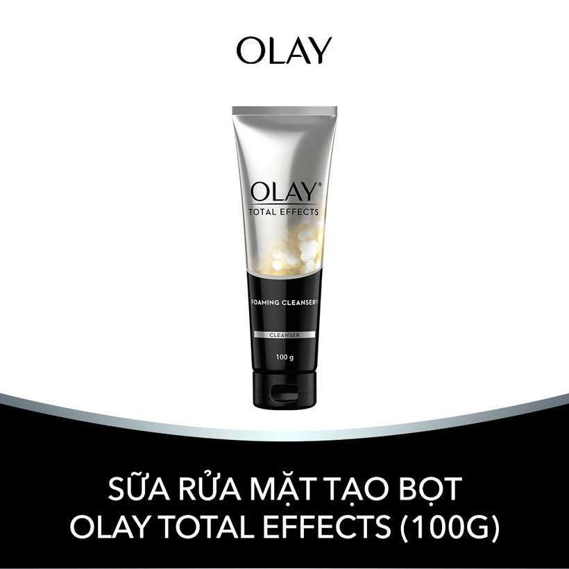 Sữa Rửa Mặt Tạo Bọt OLAY Total Effects 100g