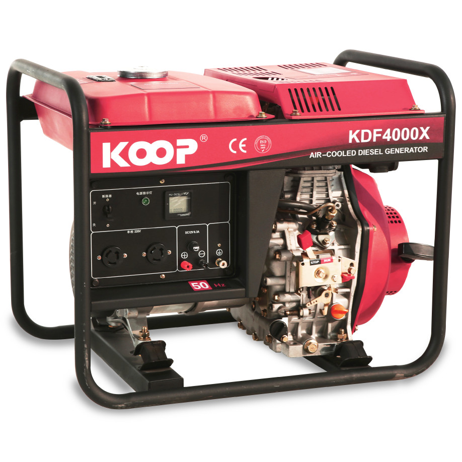 Máy Phát Điện Chạy Dầu 2.8KW Koop KDF4000X