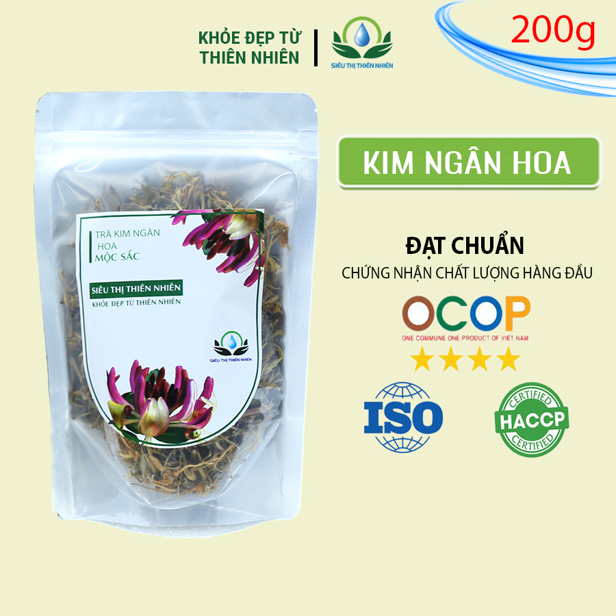 Trà Kim Ngân Hoa Việt Sấy Khô Mộc Sắc