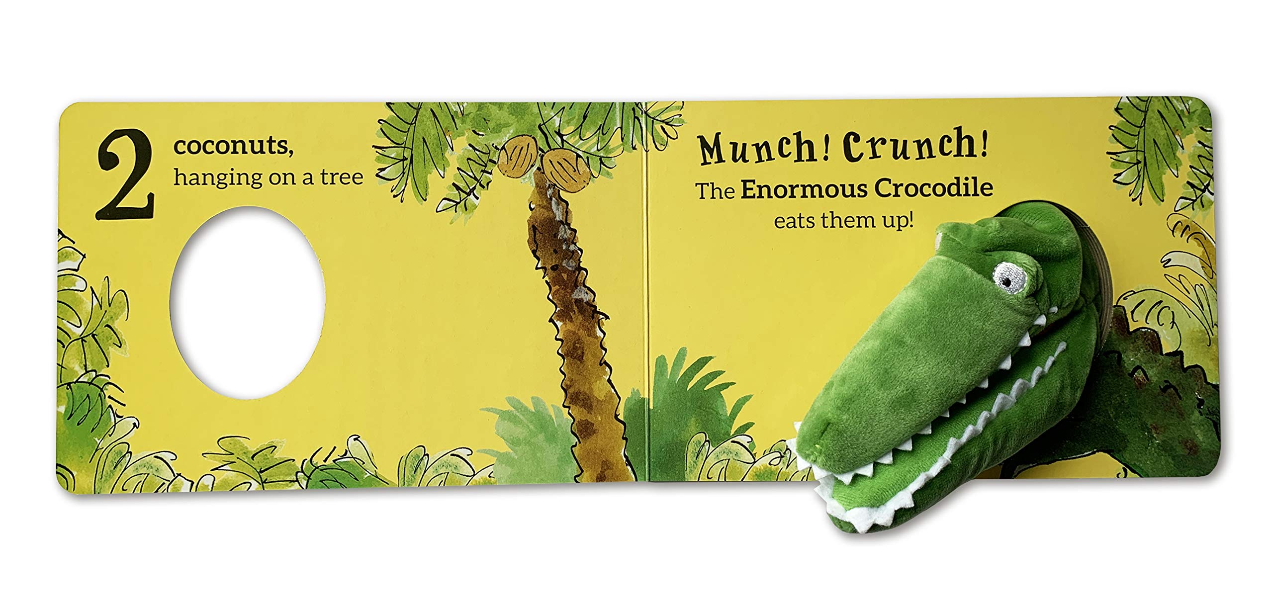 The Enormous Crocodile's Finger Puppet Book