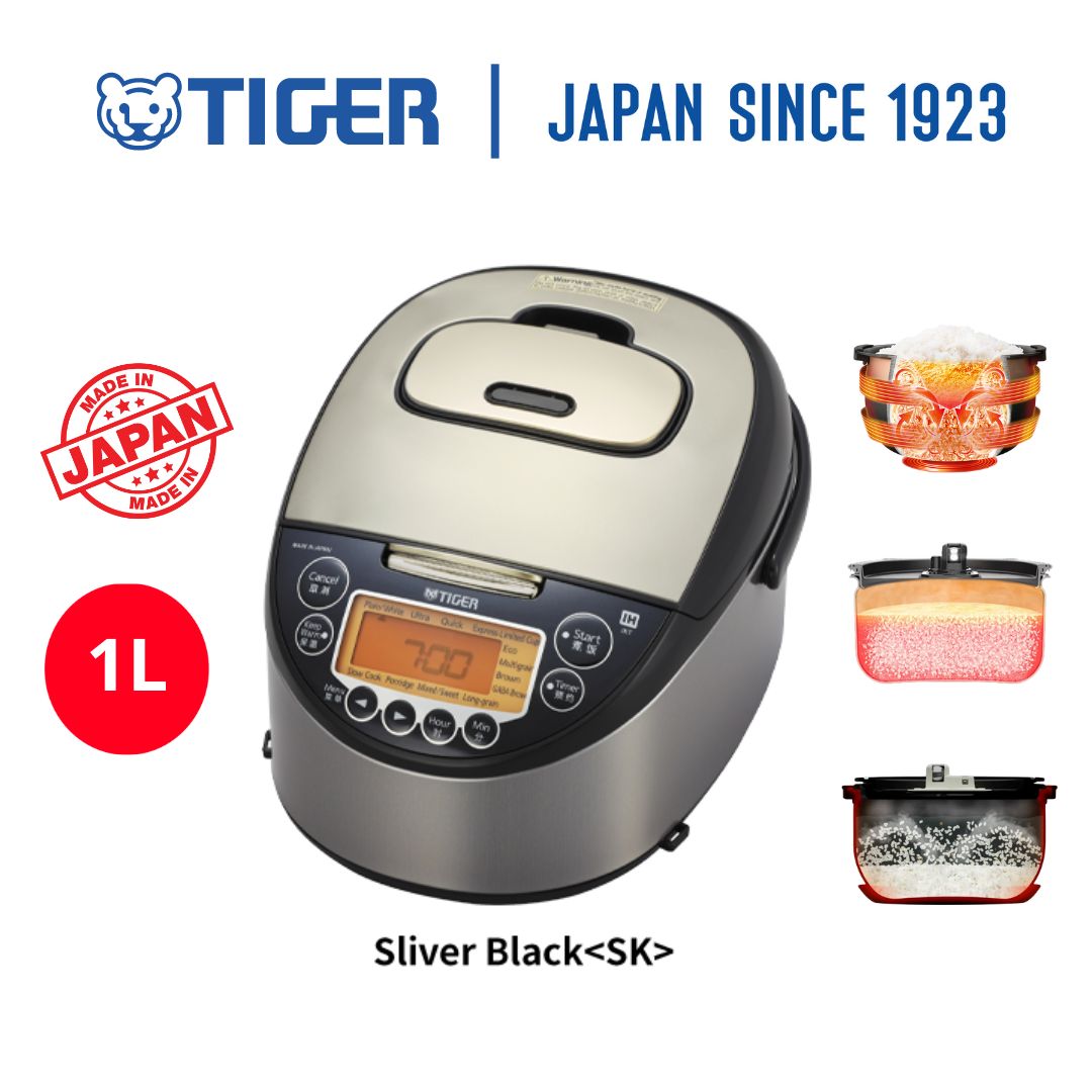 mall inline badgeNồi Cơm Điện Tử Cao Tần Tiger JKT-F10W 1 lít - Hàng chính hãng