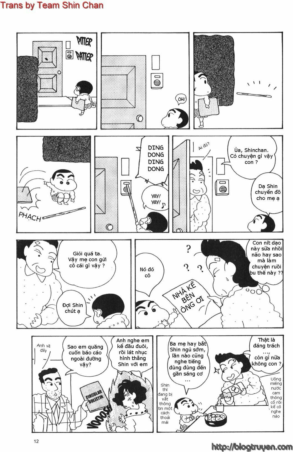 crayon shin-chan cậu bé bút chì chapter 3 14