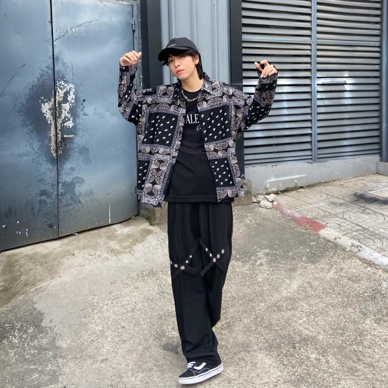 Áo khoác hoạ tiết hoa điều // M4 Outfit
