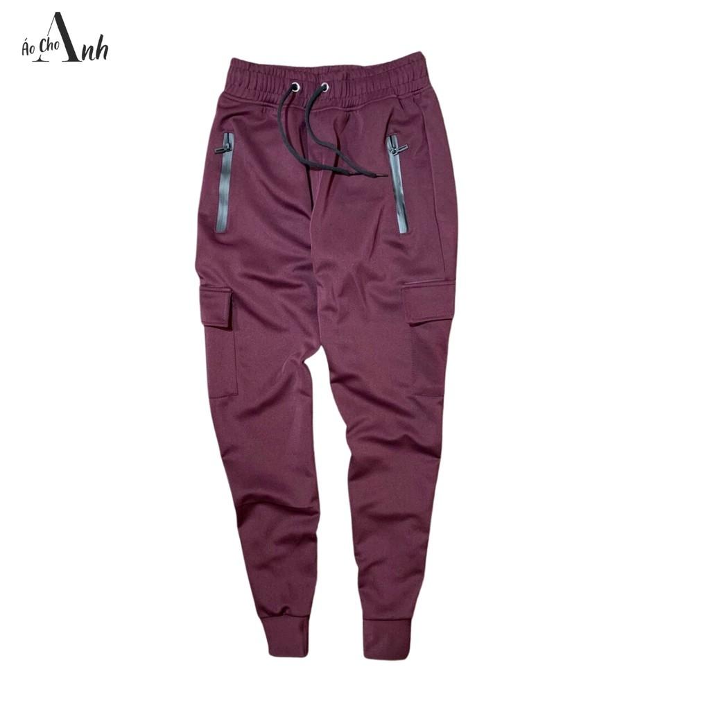 Quần dài thể thao nam cao cấp ACA - Q019 túi có nắp dưới gối JOGERR nam thun lạnh kiểu hàn quốc co giãn tốt