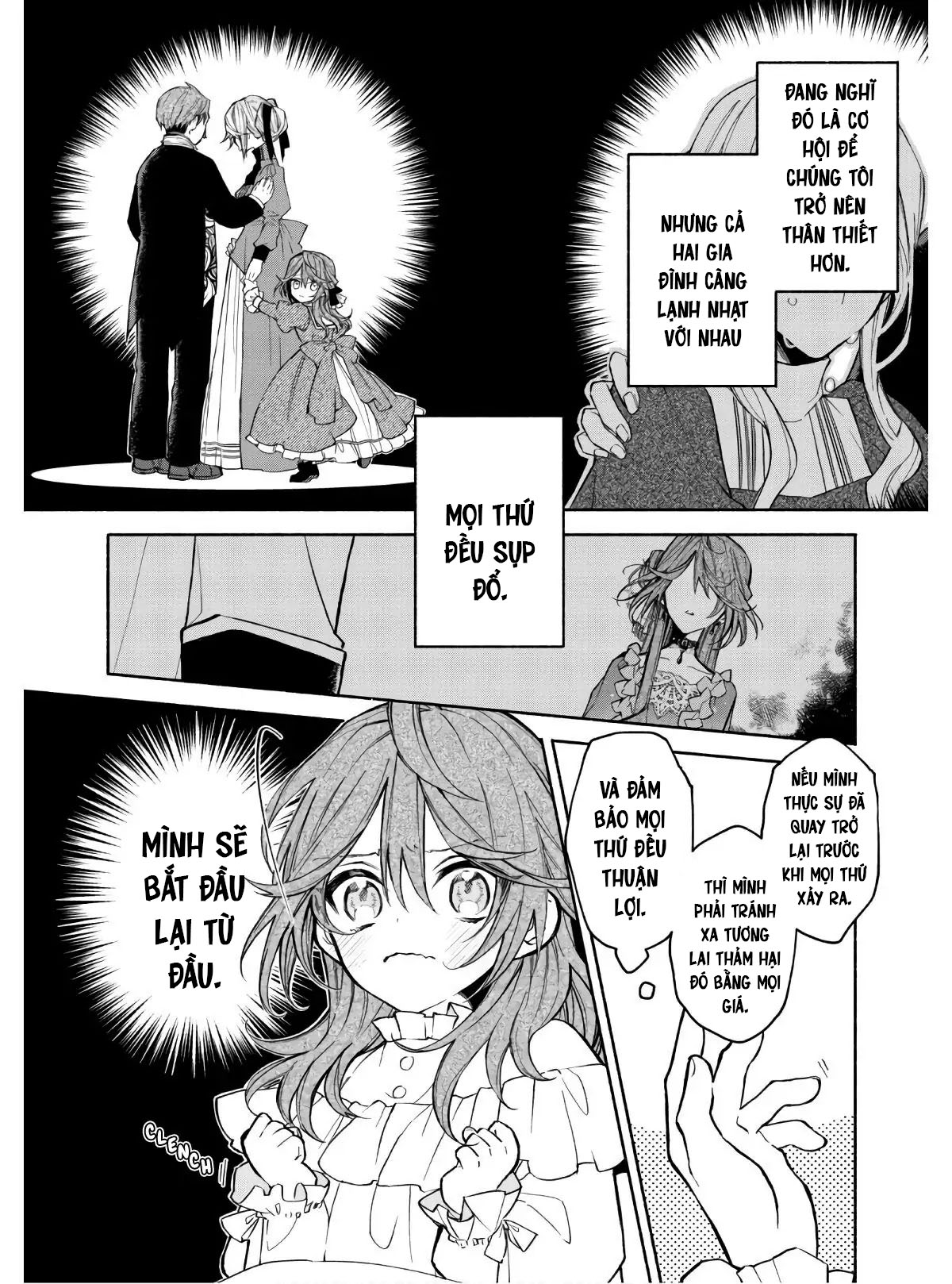 vì đã trở về thân phận ác nữ nên tôi nghĩ mình sẽ chạy trốn khỏi hoàng tử CHƯƠNG 1.2 10