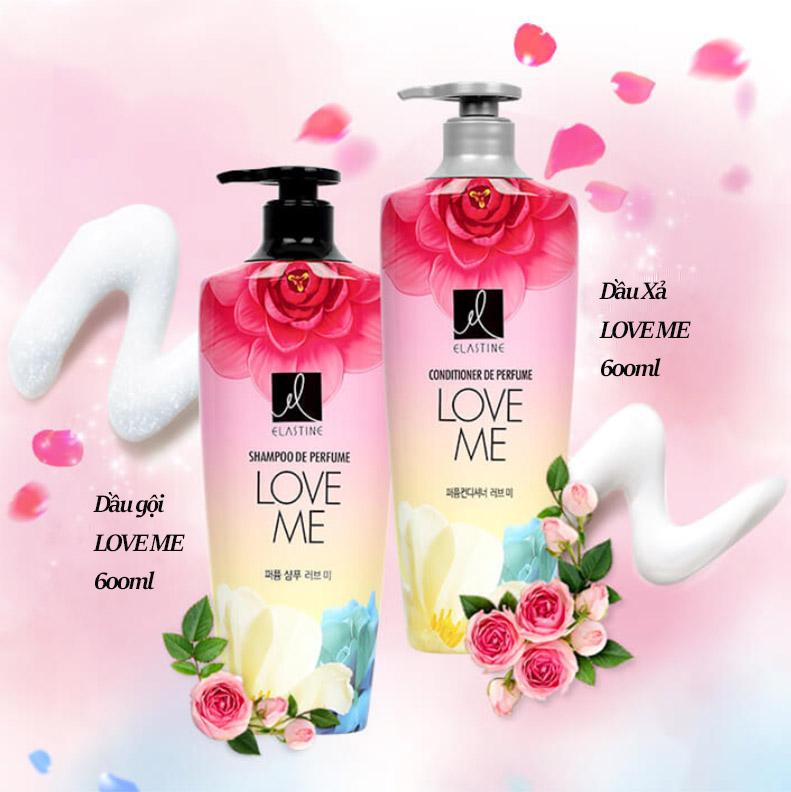 Dầu gội Elastine De Perfume hương nước hoa Love Me 600ml