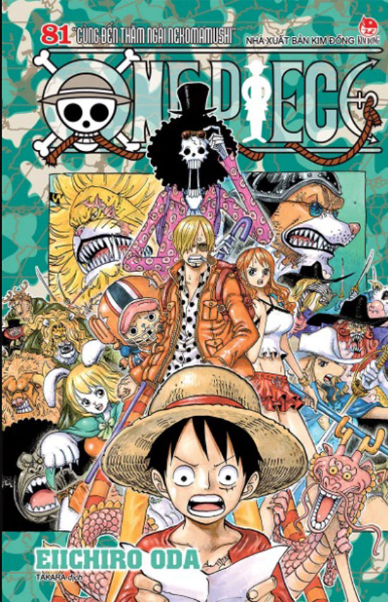 One Piece - Tập 81 - Bìa rời