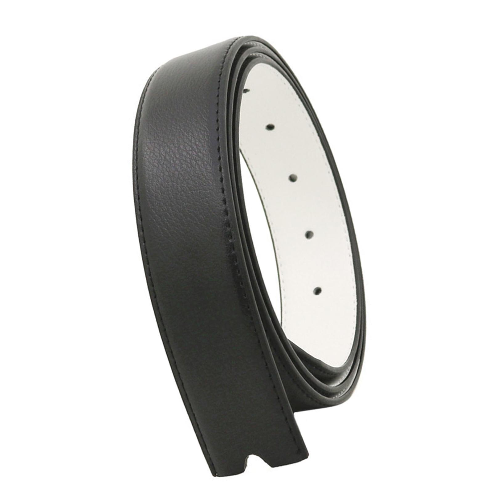 Belt without Buckle Replacement Belt Strap Waistband Adjustable Ratchet Belt Waist Belt Western Belt PU Leather Belt for Halloween Men Women