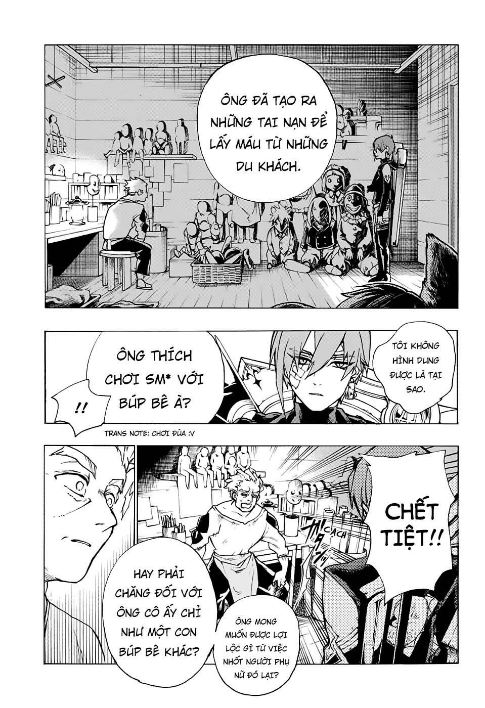 những bức họa quái dị của phù thủy chapter 2 38