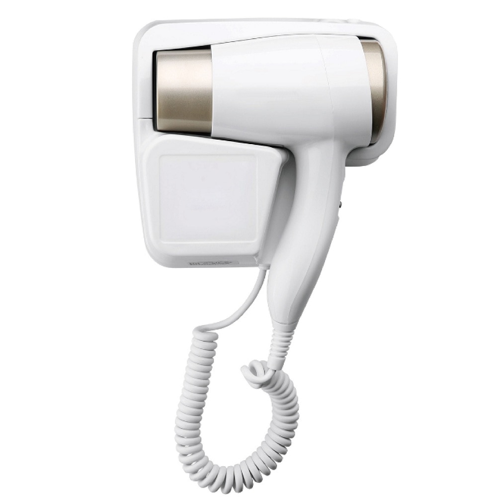 Máy sấy tóc treo tường gia đình khách sạn tích hợp ổ cắm điện Hotel Household Wall-Mounted Hair Dryer 1300W