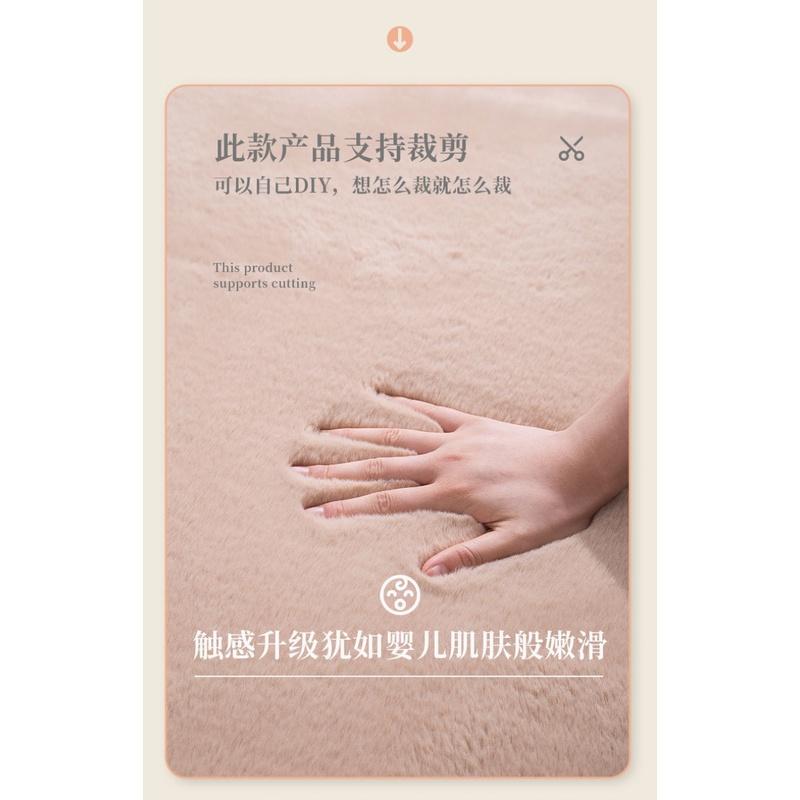 Phòng đầu giường phòng ngủ cô gái thảm trải sàn chống bẩn phòng khách thảm trải sàn chống trượt diện tích lớn.