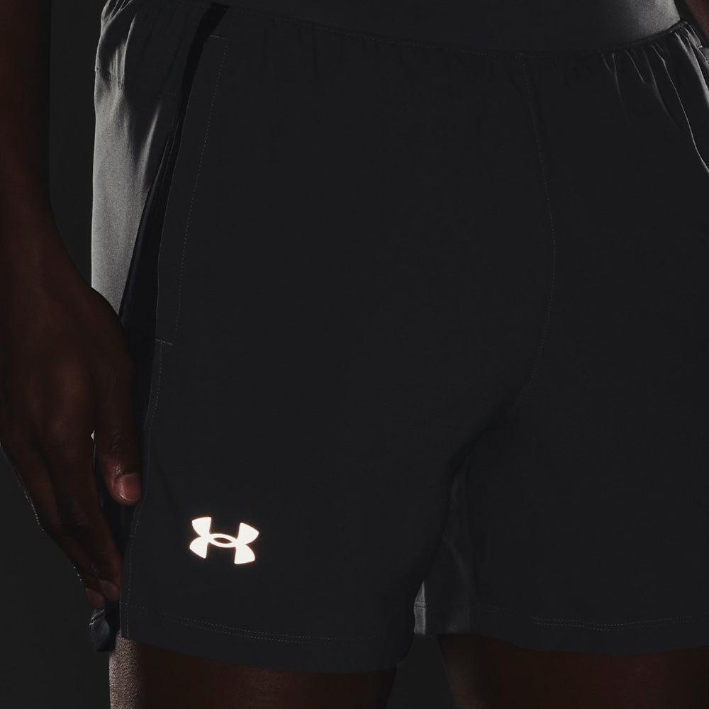 Quần ngắn thể thao nam Under Armour Launch 5'' - 1361492-012