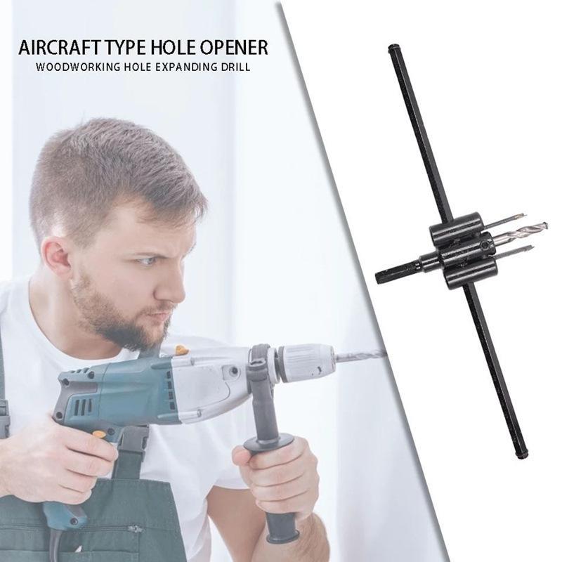 Mũi khoan khoét gỗ thạch cao lỗ tròn 30-200mm điều chỉnh linh hoạt thông minh