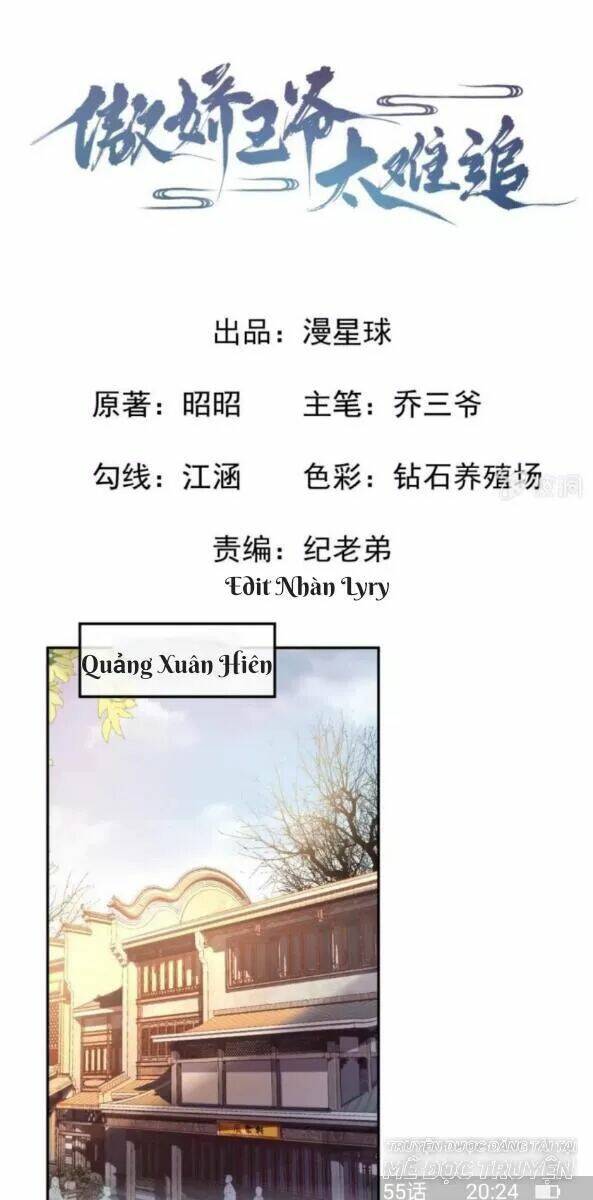 theo đuổi hoàng tử quá khó a~ chapter 56 1