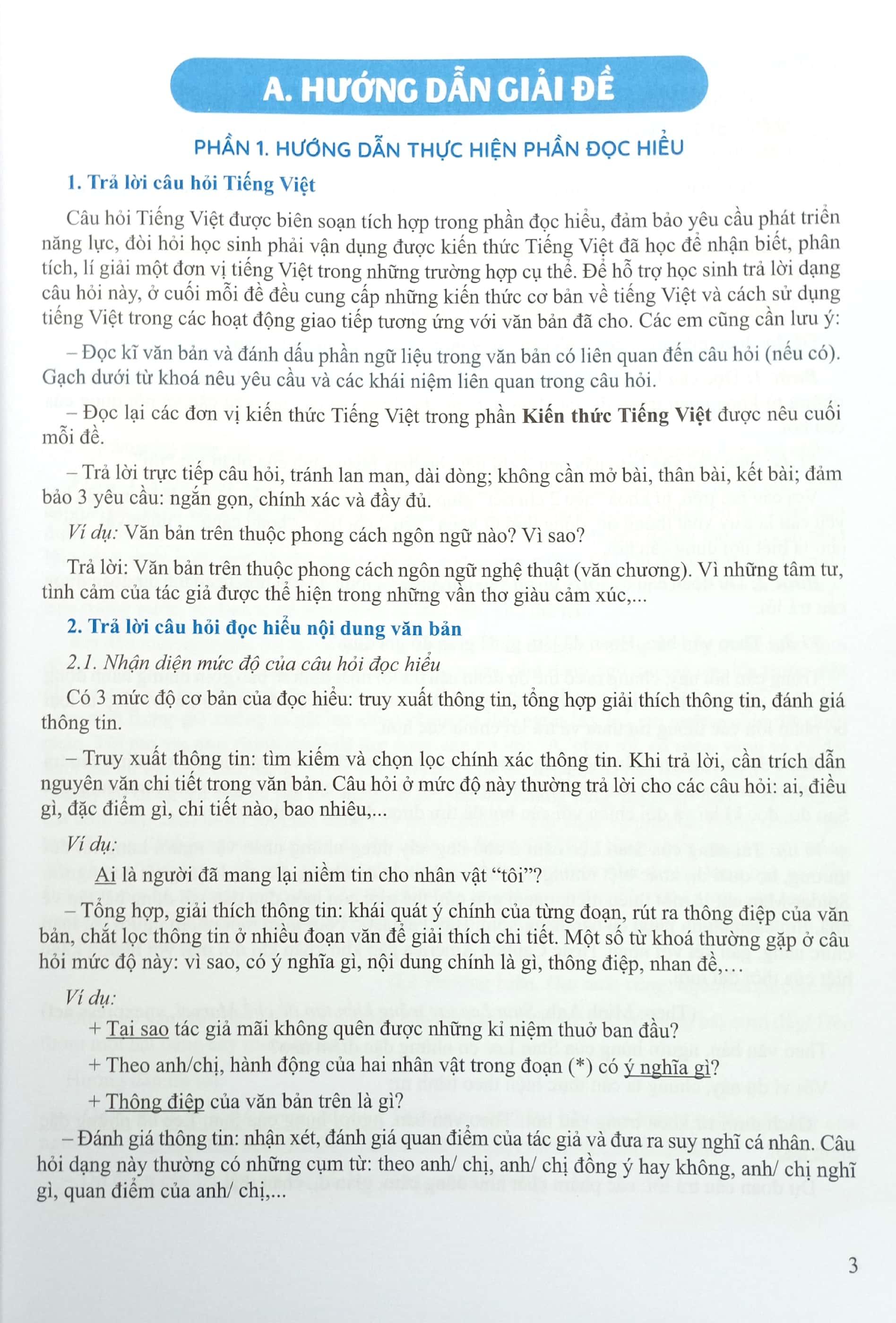 Đề Đánh Giá Năng Lực Ngữ Văn 10 (Theo Chương Trình Giáo Dục Phổ Thông Mới)