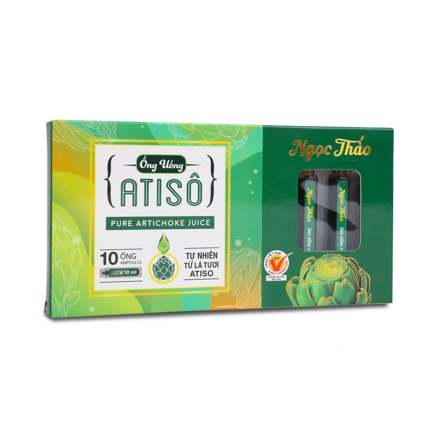 Hộp Cao Atiso uống liền Ngọc Thảo | 10 ống 10ml