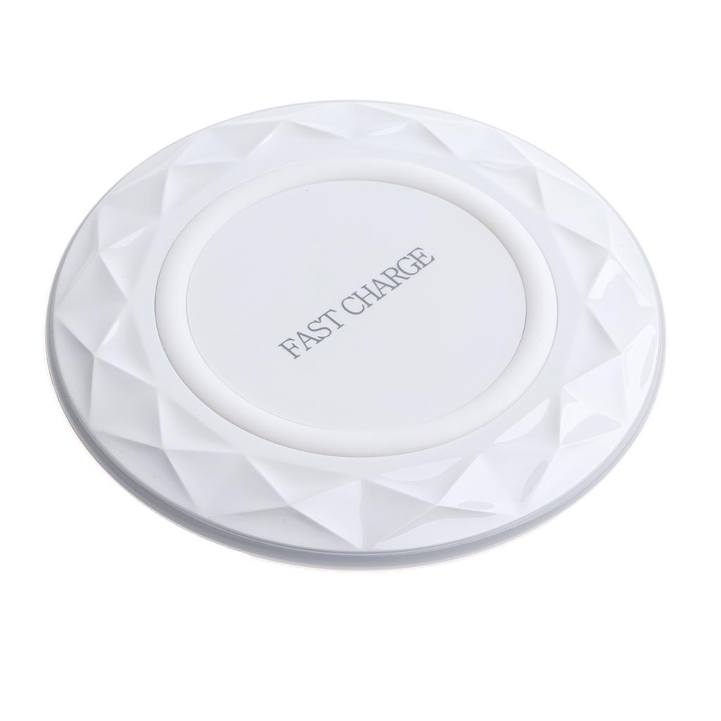 Thin Wireless Charger Charging Pad Fast Charge Base Stand Holder