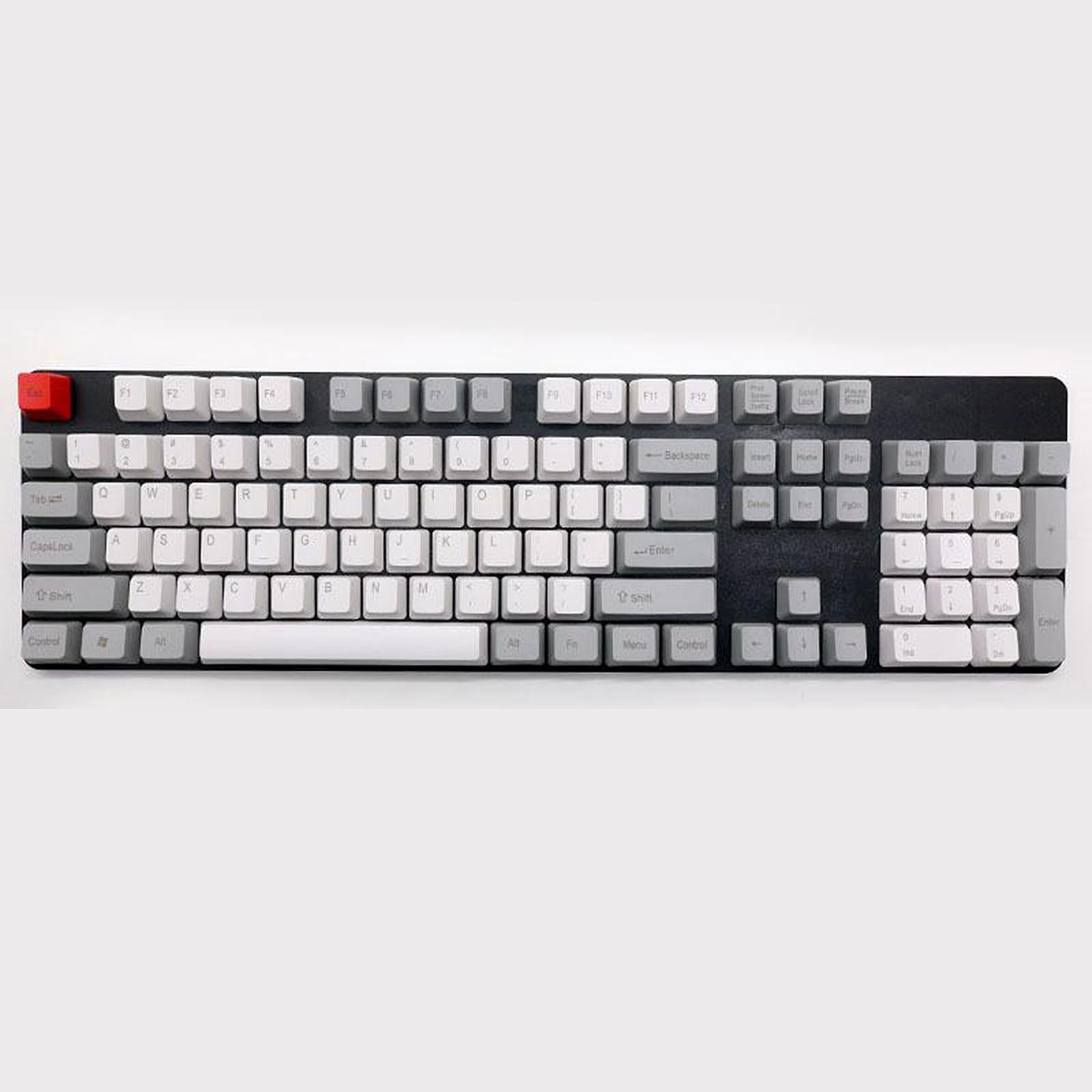 104 Keys PBT Key Caps DIY For Mechanical Keyboard Relieve Fatigue Style 1