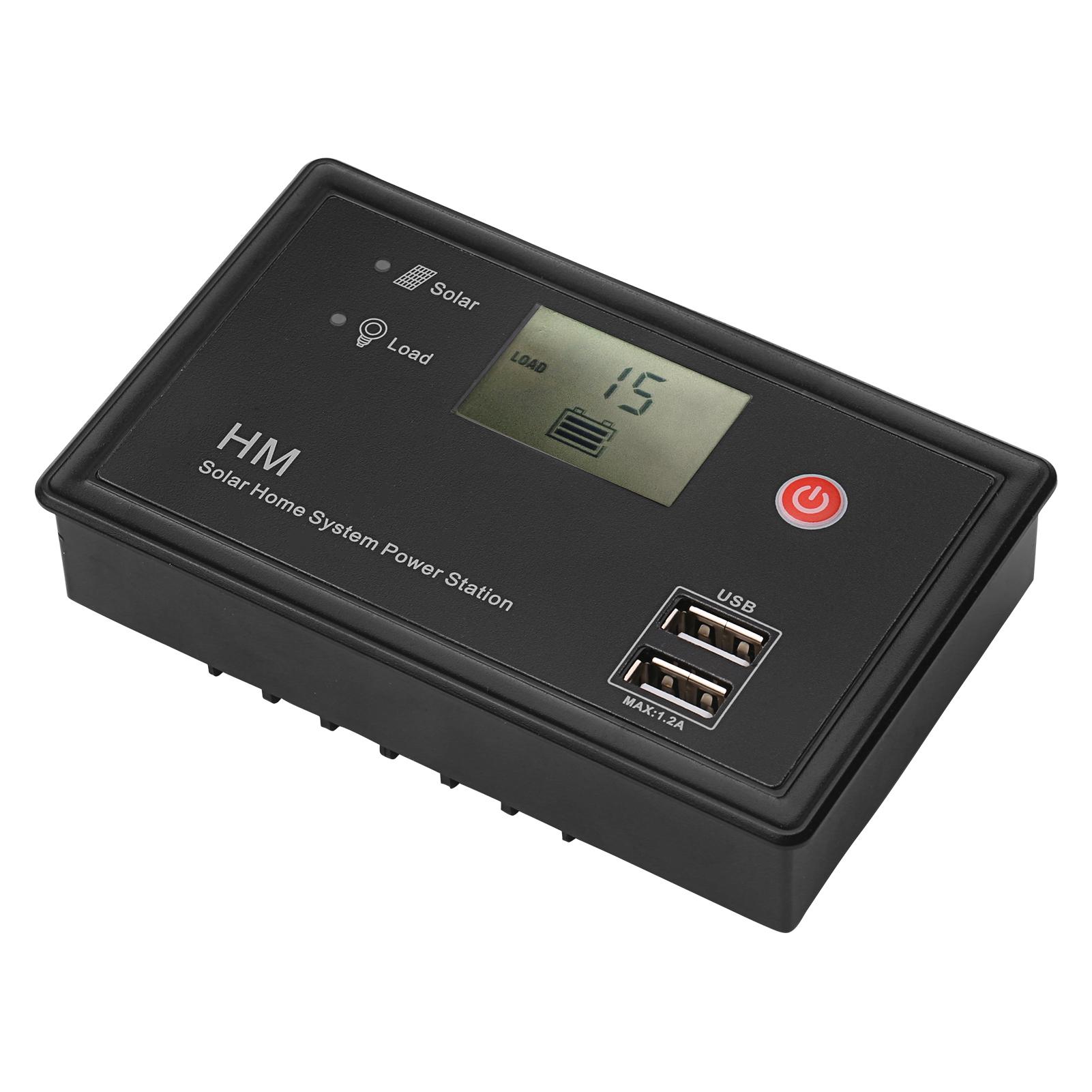 Bộ điều khiển sạc năng lượng mặt trời PWM hỗ trợ nhận dạng tự động 12V / 24V cho điện áp hệ thống.Có 5 chế độ . 20A