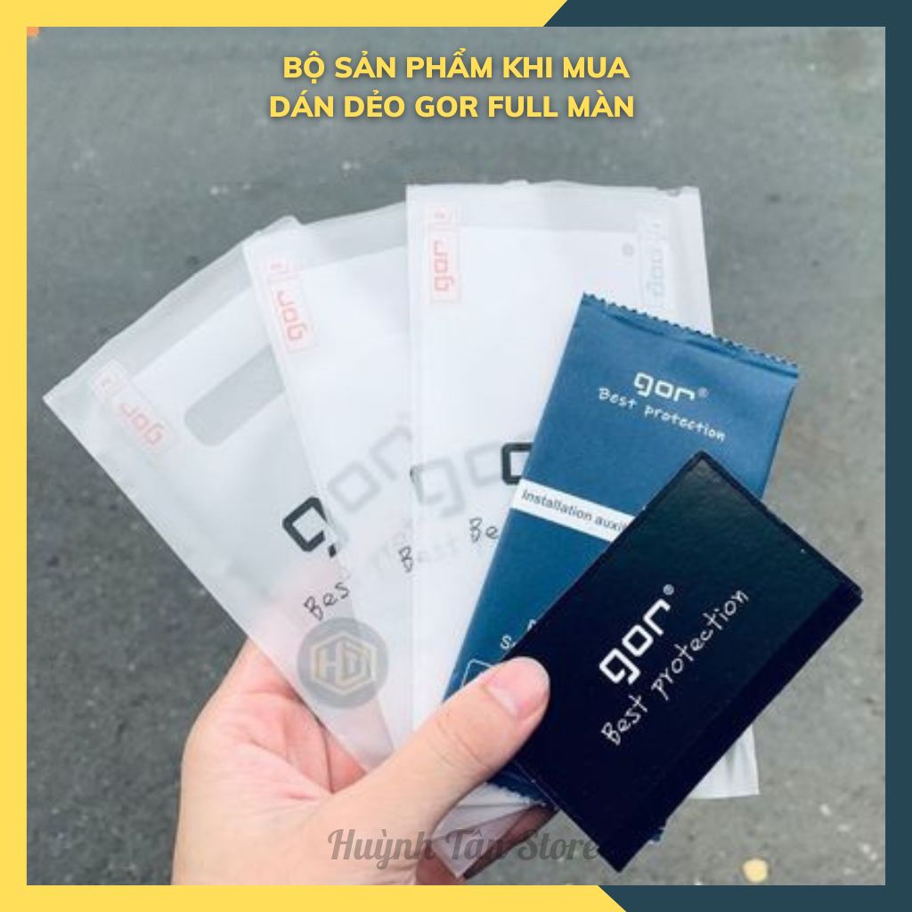 Dán dẻo GOR full màn hình 3D dành cho samsung galaxy s10 trong suốt, bảo vệ màn hình - hàng nhập khẩu