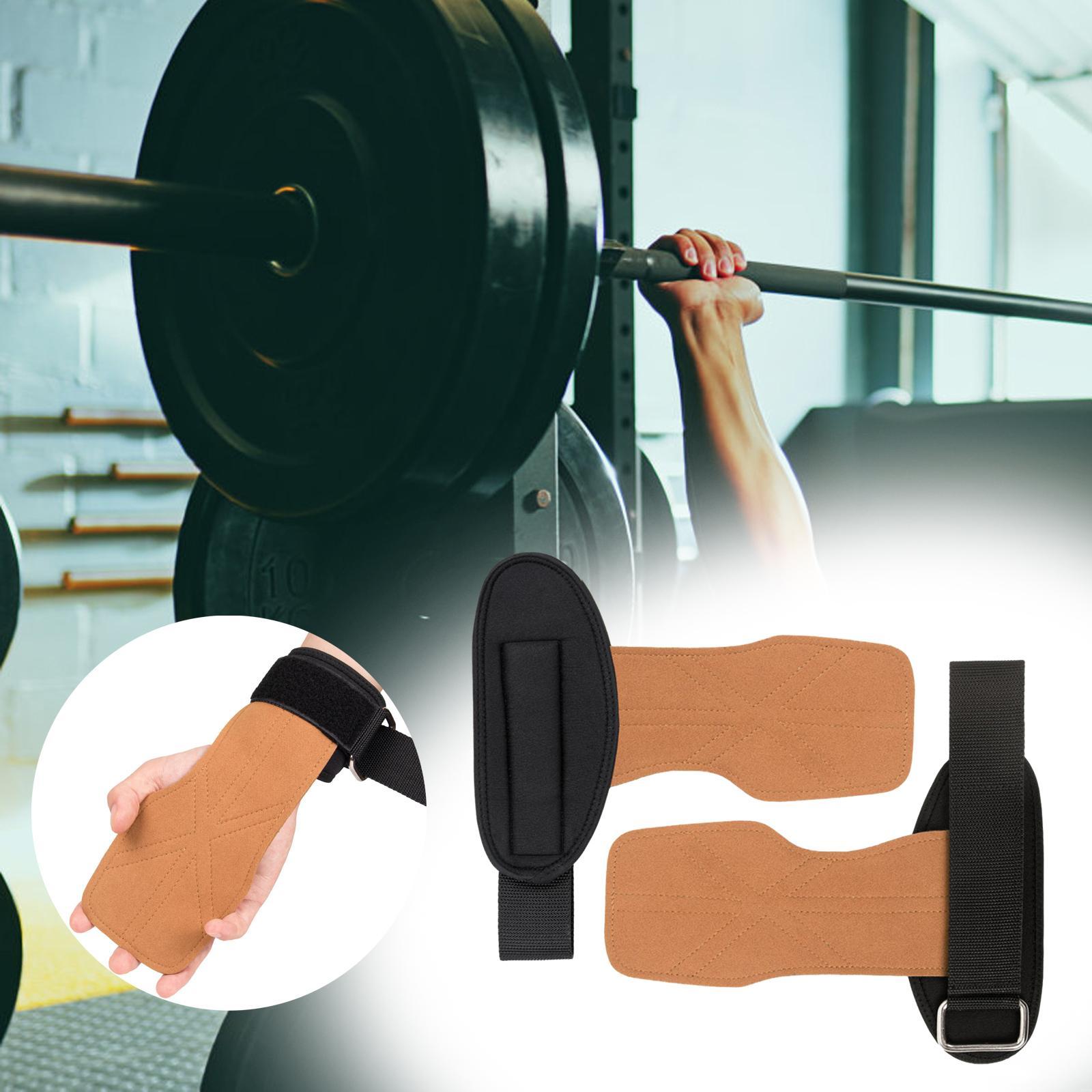 Lifting Wrist Support Wraps Power Lifting Hooks Premium Weightlifting Gloves Hand Grips for Deadlifting Shrugs Kettlebells Strength Training