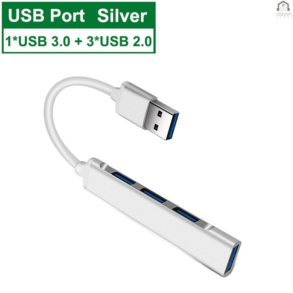 Hub chia 4 cổng USB 3.0/2.0 cho điện thoại máy tính