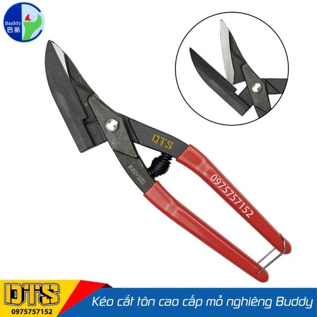 Kéo Cắt Tôn Cao Cấp Buddy Nhật Bản 10 Inch, kéo cắt tole trợ lực lưỡi siêu sắc được tôi cao tần chống mài mòn