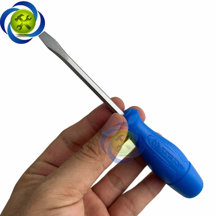 Vít đóng dẹp Kingtony 14825503 8mm x 5.5mm x 75mm cán xanh