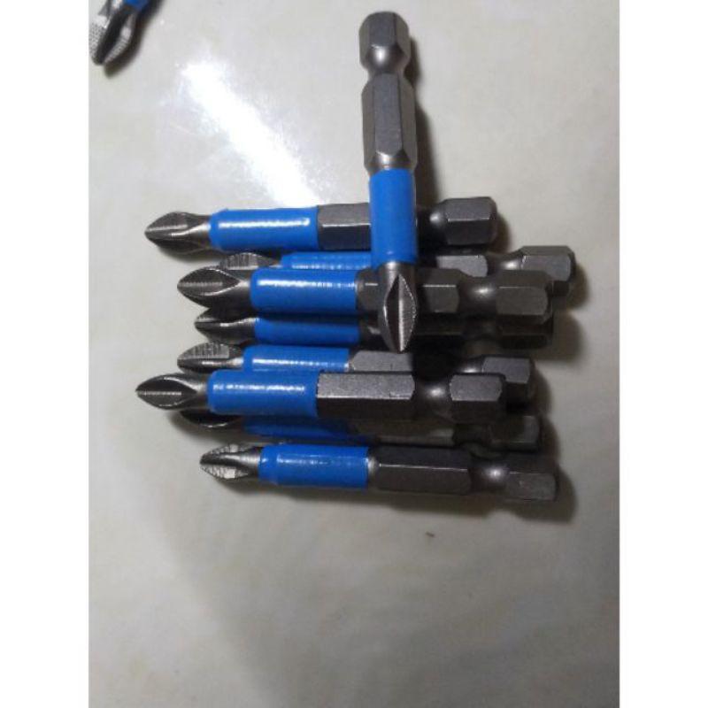 Sét 2 cái Đầu tô vít 4 cạnh chống trượt cho máy khoan