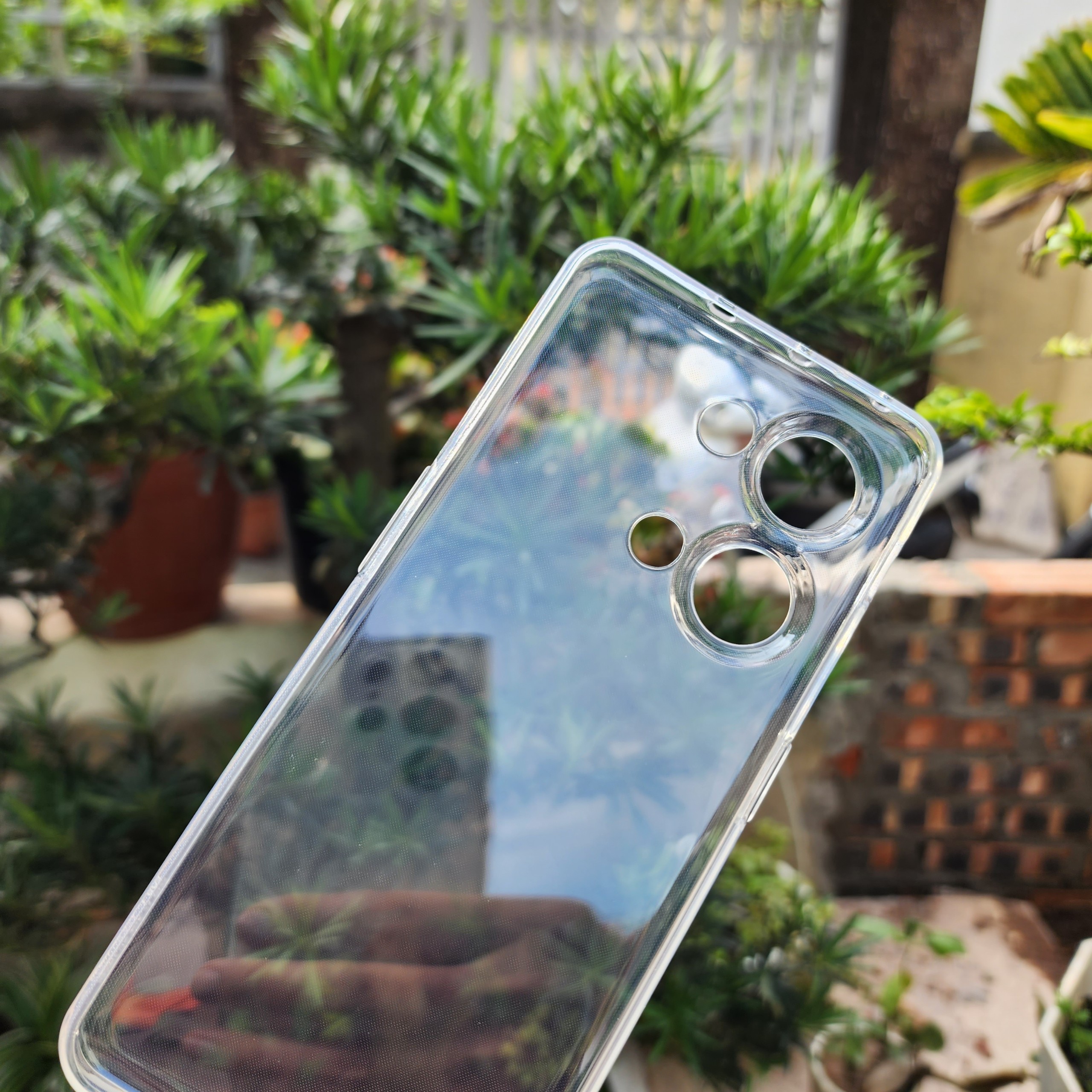 Ốp Lưng Dẻo Trong Suốt cho Oneplus ACE 2V ôm khít máy, Có Gờ Bảo vệ camera.