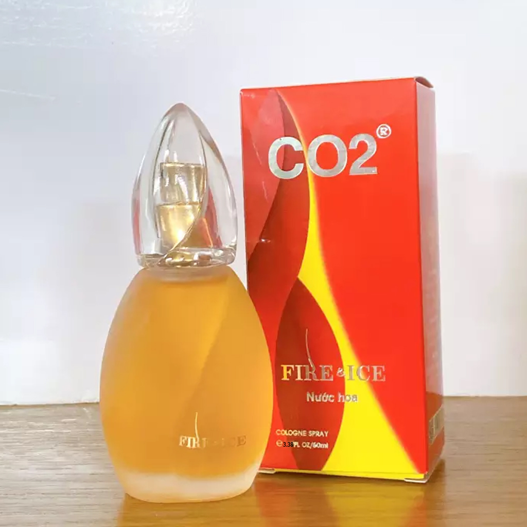 Nước hoa Nữ CO2 Fire &amp; Ice Cologne Spray (hương hoa cỏ Phương Đông, lưu hương từ 4 - 6 giờ)