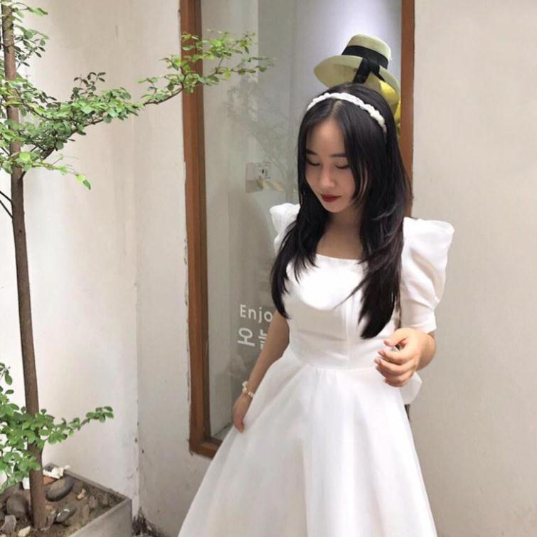 ĐẦM MAXI XOÈ TIỂU THƯ LƯNG GỢI CẢM - CÓ SIZE M/L ĐẾN 57KG - MS115Y MMR