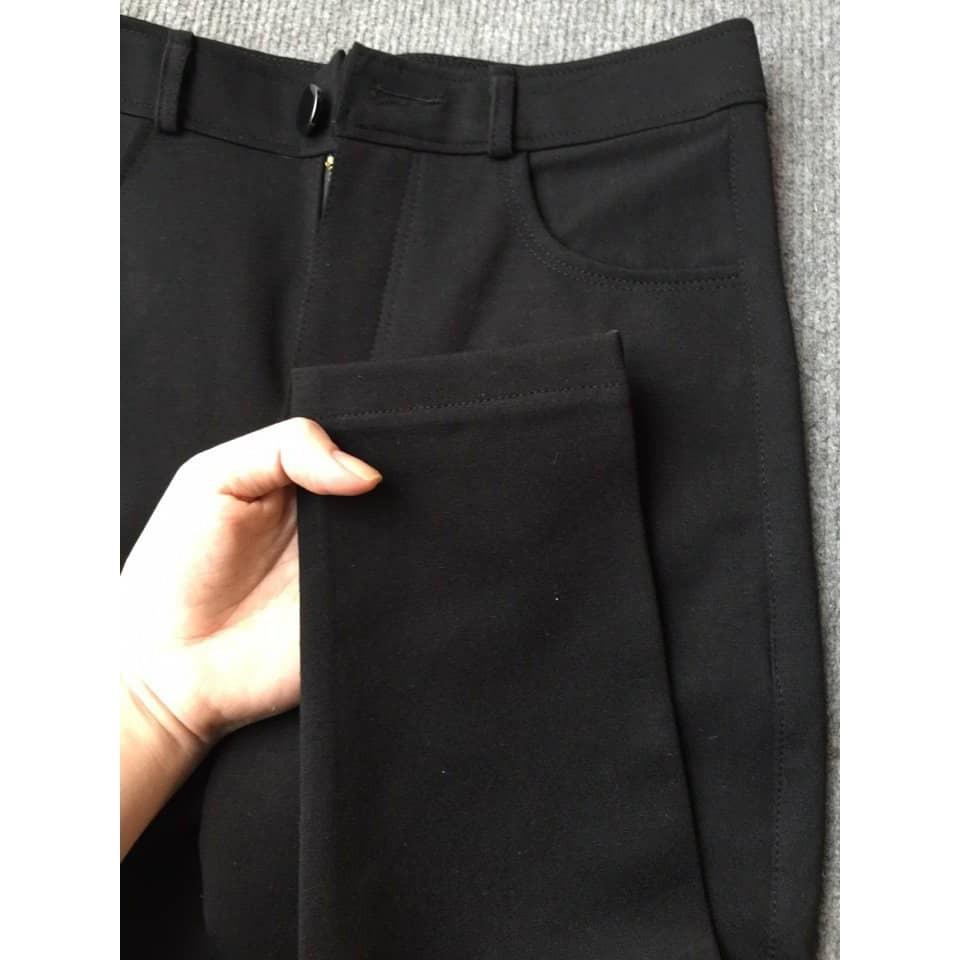 Quần tregging nữ cạp cao