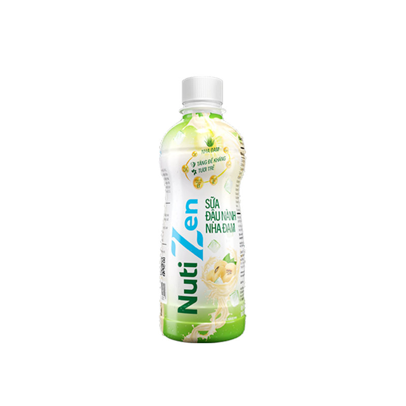 Combo 2 Chai Sữa Đậu Nành Nha Đam Nutizen Chai pet 290ml CB2.SDNNA290TI NUTIFOOD