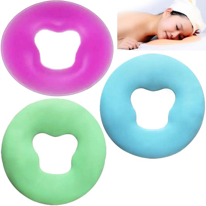 Không Đánh Dấu Chống Trơn Trượt Mặt Miếng Lót Mềm Chất Lượng Spa Massage Mặt Silicone Thư Giãn Đế Đệm Bolsters Gối Ôm chăm Sóc Sắc Đẹp Gối