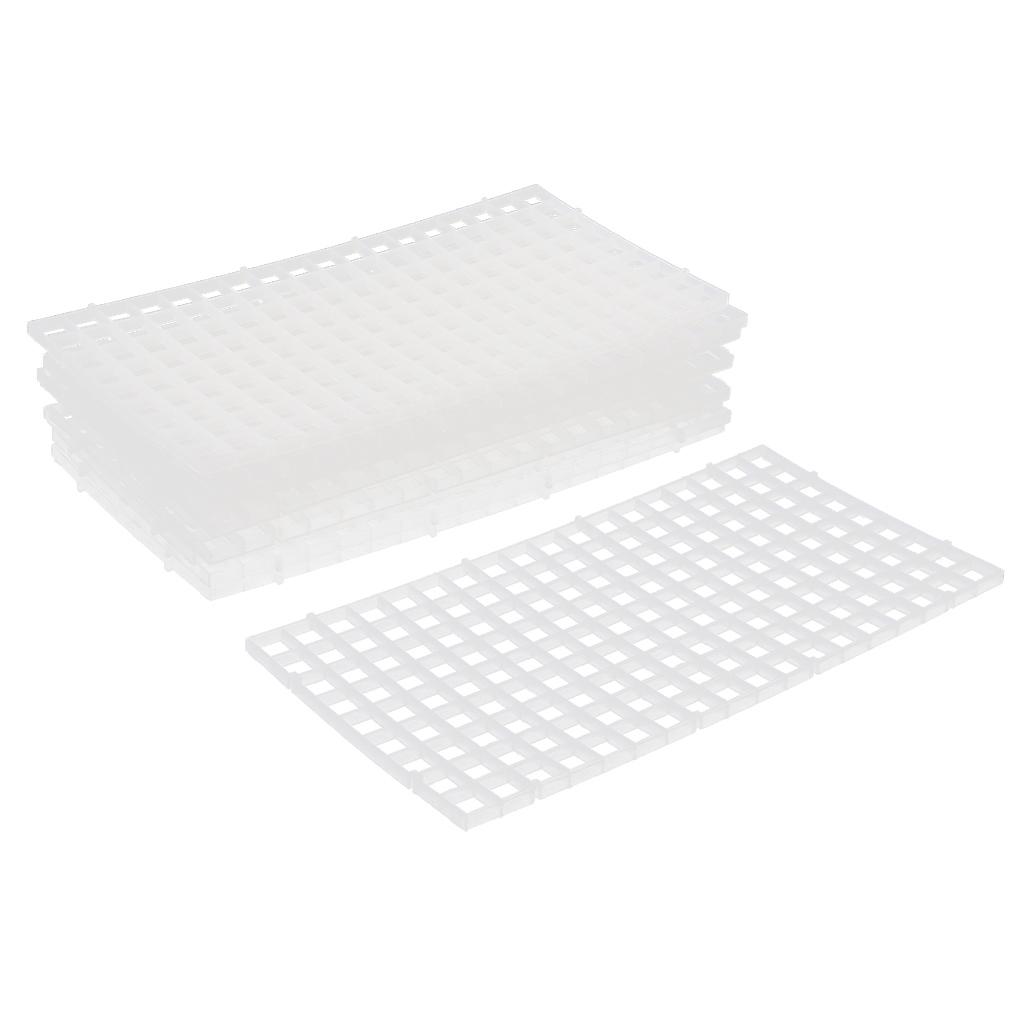 10 Pcs Aquarium Fish Tank Isolation Plate Divider Filter Patition Board Net