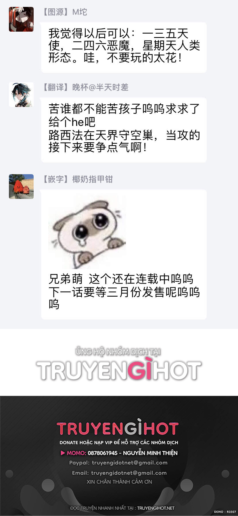 ca ngợi ác ma đại nhân chapter 6.2 18