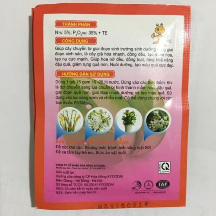 Combo 10 gói siêu bật mầm hoa chuyên dùng cho hoa,cây cảnh