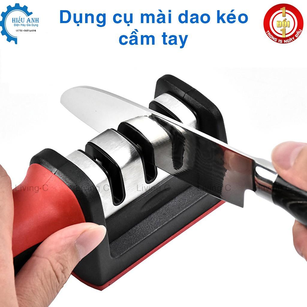 Dụng cụ mài dao kéo 3 cấp độ cầm taymài dao nhanh bén siêu tiện lợi _M89