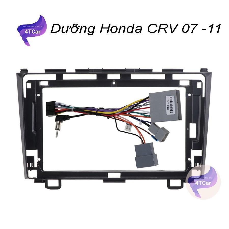 Mặt dưỡng lắp màn android HONDA CRV 2007 - 2011 9 inch