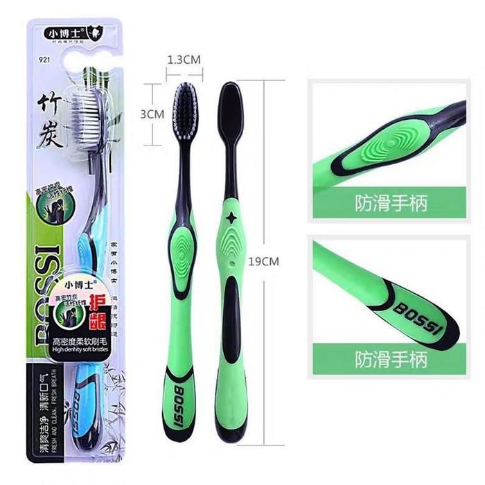 Bàn Chải Đánh Răng Bossi Than Tre Hoạt Tính Hàn Quốc