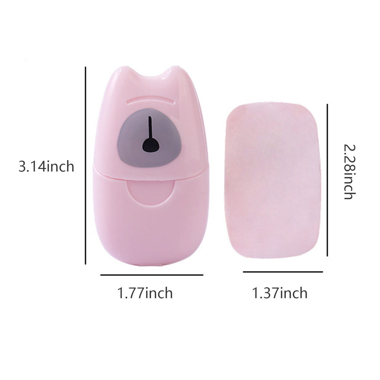 Bộ 50 Tấm Giấy Xà Phòng Dùng Một Lần