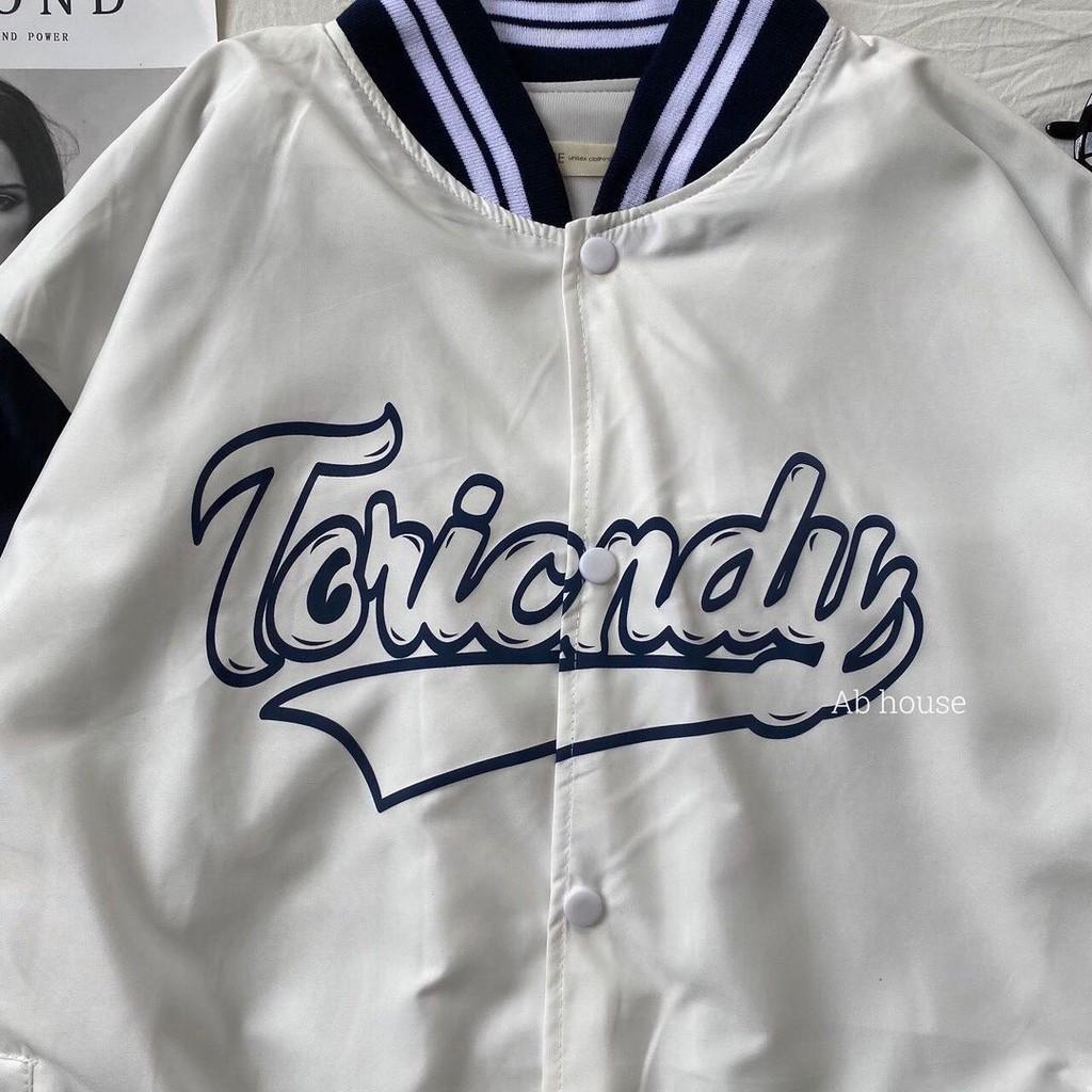 Áo khoác gió bomber nam nữ Tori local brand chất dù 2 lớp form rộng, khoác ulzzang unisex FFSTORE