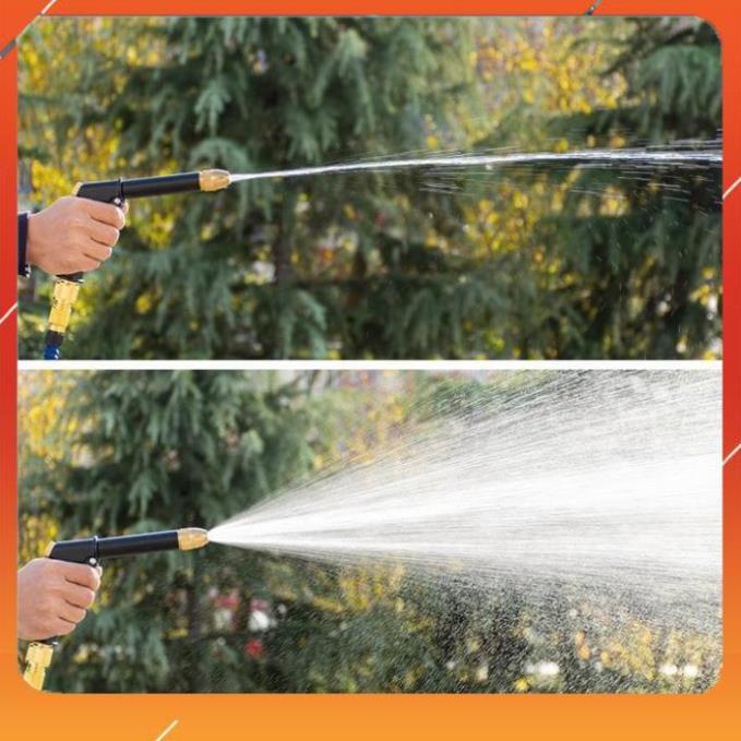 Bộ dây và vòi xịt tăng áp lực nước rửa xe tưới cây loại 5m 206732
