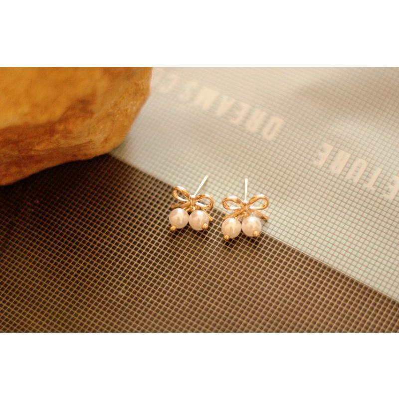 Bông tai khuyên tai thời trang nữ hợp kim màu vàng nana accessories
