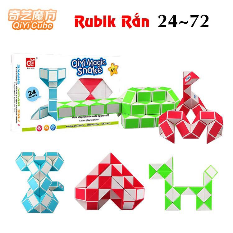 Đồ chơi ảo thuật Rubik rắn - Magic Snake - 24 đoạn